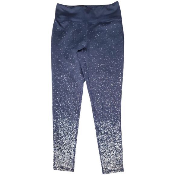 Half Moon By Modern Movement Stardust Foil-Print Leggings Size Medium - Picture 1 of 6